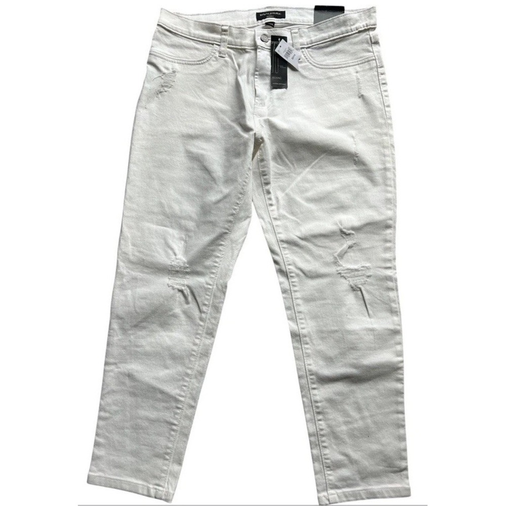 banana republic‎ 32/14 Leggings White Distressed
